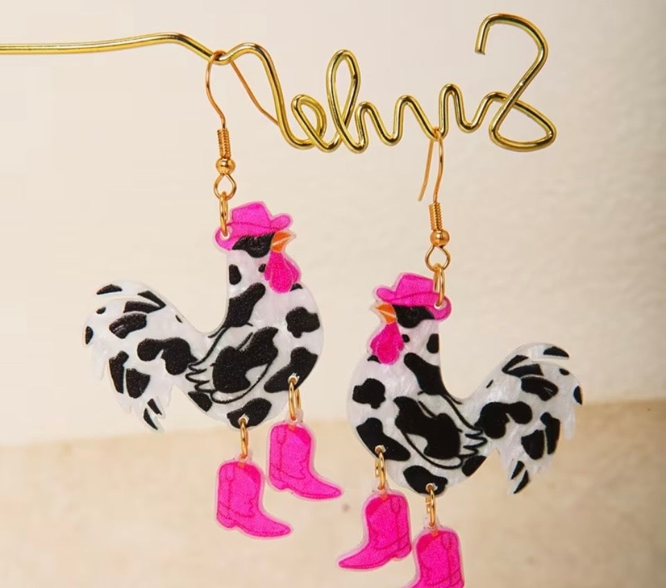 Chick earrings!